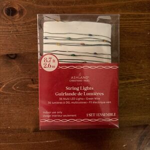 ASHLAND CHRISTMAS STRING LIGHTS GREEN WIRE